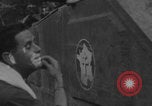 Image of French women and soldiers socialize Paris France, 1944, second 59 stock footage video 65675079494