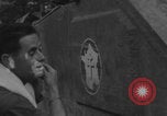 Image of French women and soldiers socialize Paris France, 1944, second 60 stock footage video 65675079494