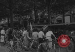 Image of French women and soldiers socialize Paris France, 1944, second 62 stock footage video 65675079494