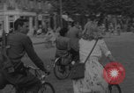 Image of US soldier with K-ration biscuit Paris France, 1944, second 4 stock footage video 65675079495