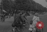 Image of US soldier with K-ration biscuit Paris France, 1944, second 5 stock footage video 65675079495
