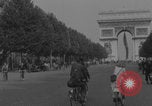 Image of US soldier with K-ration biscuit Paris France, 1944, second 7 stock footage video 65675079495
