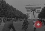 Image of US soldier with K-ration biscuit Paris France, 1944, second 8 stock footage video 65675079495