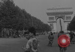 Image of US soldier with K-ration biscuit Paris France, 1944, second 10 stock footage video 65675079495