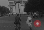 Image of US soldier with K-ration biscuit Paris France, 1944, second 16 stock footage video 65675079495
