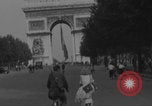 Image of US soldier with K-ration biscuit Paris France, 1944, second 17 stock footage video 65675079495