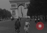 Image of US soldier with K-ration biscuit Paris France, 1944, second 18 stock footage video 65675079495