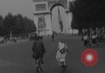 Image of US soldier with K-ration biscuit Paris France, 1944, second 20 stock footage video 65675079495