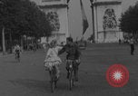 Image of US soldier with K-ration biscuit Paris France, 1944, second 37 stock footage video 65675079495