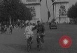 Image of US soldier with K-ration biscuit Paris France, 1944, second 40 stock footage video 65675079495