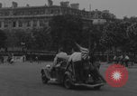 Image of US soldier with K-ration biscuit Paris France, 1944, second 52 stock footage video 65675079495