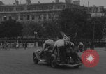 Image of US soldier with K-ration biscuit Paris France, 1944, second 53 stock footage video 65675079495