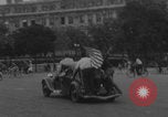 Image of US soldier with K-ration biscuit Paris France, 1944, second 54 stock footage video 65675079495