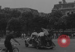 Image of US soldier with K-ration biscuit Paris France, 1944, second 57 stock footage video 65675079495