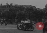 Image of US soldier with K-ration biscuit Paris France, 1944, second 58 stock footage video 65675079495