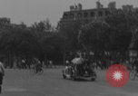 Image of US soldier with K-ration biscuit Paris France, 1944, second 61 stock footage video 65675079495