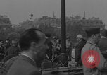 Image of Generals Dwight Eisenhower Omar Bradley Jacques Leclerc posing Paris France, 1944, second 12 stock footage video 65675079496