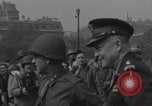 Image of Generals Dwight Eisenhower Omar Bradley Jacques Leclerc posing Paris France, 1944, second 14 stock footage video 65675079496