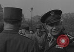Image of Generals Dwight Eisenhower Omar Bradley Jacques Leclerc posing Paris France, 1944, second 17 stock footage video 65675079496
