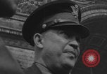 Image of Generals Dwight Eisenhower Omar Bradley Jacques Leclerc posing Paris France, 1944, second 23 stock footage video 65675079496