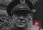 Image of Generals Dwight Eisenhower Omar Bradley Jacques Leclerc posing Paris France, 1944, second 34 stock footage video 65675079496