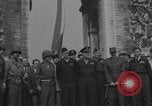 Image of Generals Dwight Eisenhower Omar Bradley Jacques Leclerc posing Paris France, 1944, second 38 stock footage video 65675079496