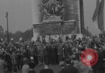 Image of Generals Dwight Eisenhower Omar Bradley Jacques Leclerc posing Paris France, 1944, second 44 stock footage video 65675079496