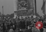 Image of Generals Dwight Eisenhower Omar Bradley Jacques Leclerc posing Paris France, 1944, second 45 stock footage video 65675079496