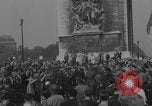 Image of Generals Dwight Eisenhower Omar Bradley Jacques Leclerc posing Paris France, 1944, second 50 stock footage video 65675079496