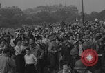 Image of Generals Dwight Eisenhower Omar Bradley Jacques Leclerc posing Paris France, 1944, second 55 stock footage video 65675079496