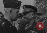 Image of Generals Dwight Eisenhower Omar Bradley Jacques Leclerc posing Paris France, 1944, second 57 stock footage video 65675079496