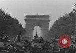 Image Défilé de la victoire du général Leclerc Paris France, 1944, de la seconde 10 séquences d'archives historiques vidéo 65675079497