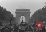 Image Défilé de la victoire du général Leclerc Paris France, 1944, de la seconde 15 séquences d'archives historiques vidéo 65675079497
