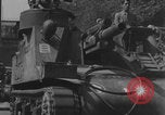 Image of French 2nd Armored Division tanks arrival Notre Dame Paris Paris France, 1944, second 19 stock footage video 65675079501