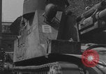 Image of French 2nd Armored Division tanks arrival Notre Dame Paris Paris France, 1944, second 20 stock footage video 65675079501