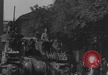 Image of French 2nd Armored Division tanks arrival Notre Dame Paris Paris France, 1944, second 26 stock footage video 65675079501