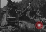 Image of French 2nd Armored Division tanks arrival Notre Dame Paris Paris France, 1944, second 28 stock footage video 65675079501