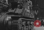 Image of French 2nd Armored Division tanks arrival Notre Dame Paris Paris France, 1944, second 49 stock footage video 65675079501