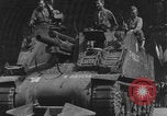 Image of French 2nd Armored Division tanks arrival Notre Dame Paris Paris France, 1944, second 60 stock footage video 65675079501