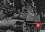 Image of French 2nd Armored Division tanks arrival Notre Dame Paris Paris France, 1944, second 61 stock footage video 65675079501