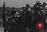 Image of French volunteers leave by trucks France, 1944, second 18 stock footage video 65675079502