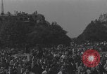 Image of French civilians running Paris France, 1944, second 4 stock footage video 65675079504