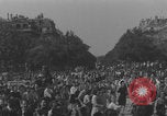 Image of French civilians running Paris France, 1944, second 6 stock footage video 65675079504