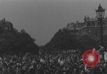 Image of French civilians running Paris France, 1944, second 15 stock footage video 65675079504