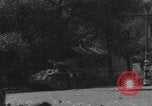 Image of FFI fighters running away from tank Paris France, 1944, second 5 stock footage video 65675079505