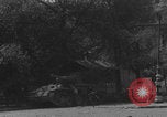 Image of FFI fighters running away from tank Paris France, 1944, second 8 stock footage video 65675079505