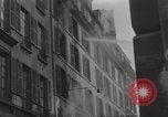 Image of FFI fighters running away from tank Paris France, 1944, second 23 stock footage video 65675079505