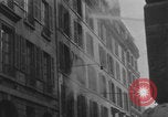 Image of FFI fighters running away from tank Paris France, 1944, second 25 stock footage video 65675079505