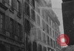Image of FFI fighters running away from tank Paris France, 1944, second 26 stock footage video 65675079505