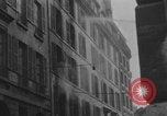 Image of FFI fighters running away from tank Paris France, 1944, second 28 stock footage video 65675079505